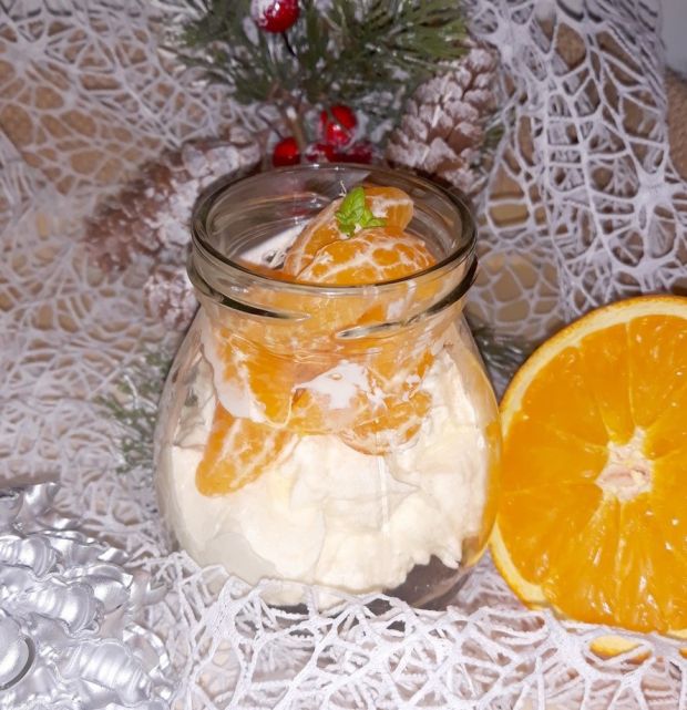 Pomarańczowo miodowy serniczek (w wersji mini)