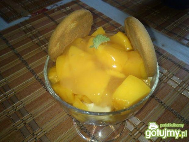 pomarańczowy deser Mariel