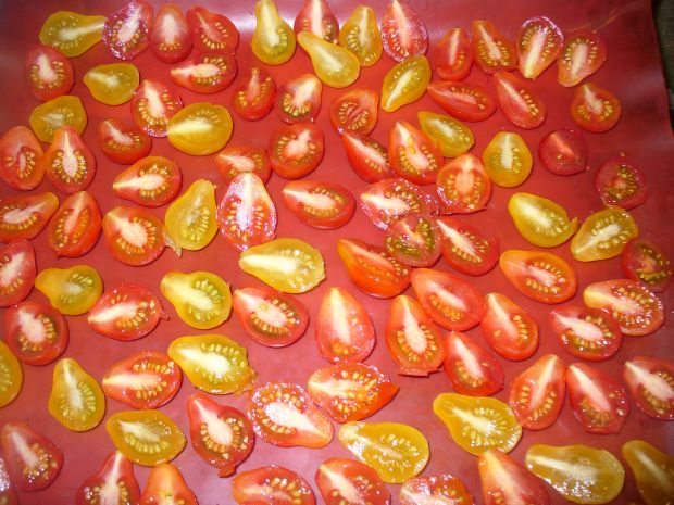 Pomidorki koktajlowe suszone do słoiczków