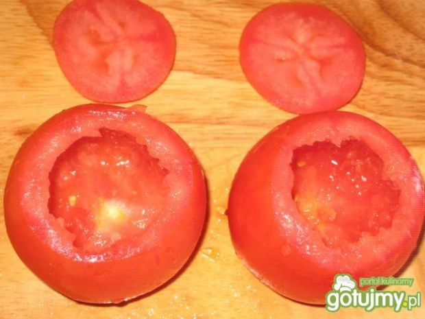 Pomidorki nadziewane mięsem i ryżem