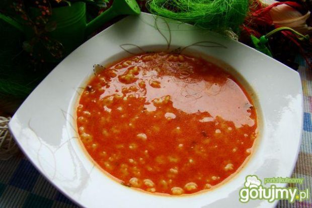 Pomidorówka na soku pomidorowym 