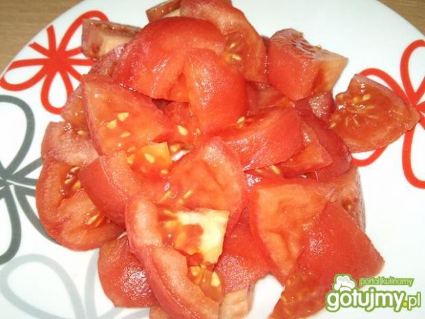 Pomidorowy gulasz z szynki