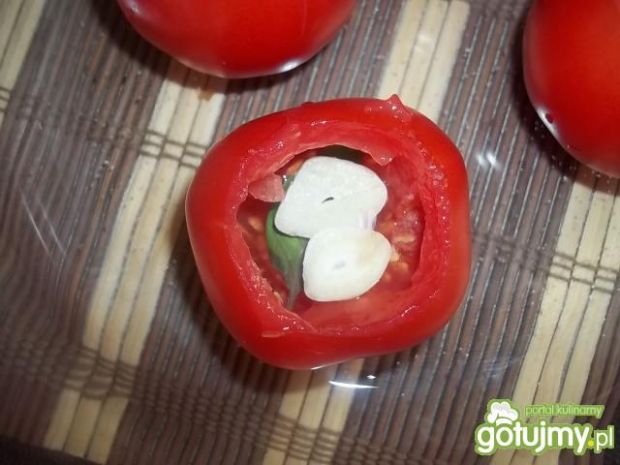 Pomidory zapiekane z mozzarellą