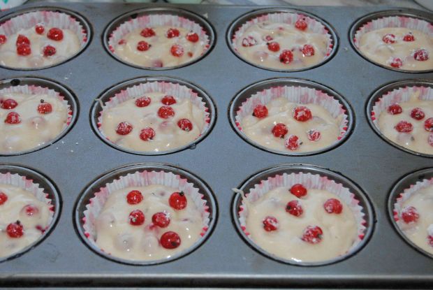 Porzeczkowo- cynamonowe muffinki