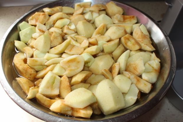 Prażone jabłka do jabłecznika 