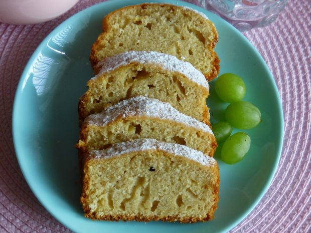 Prosta Babka Cytrynowa na białkach