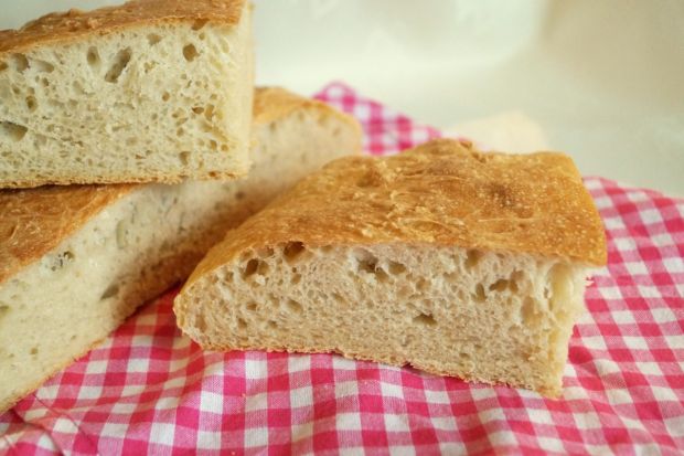 Pszenny chleb drożdżowy bez wyrabiania