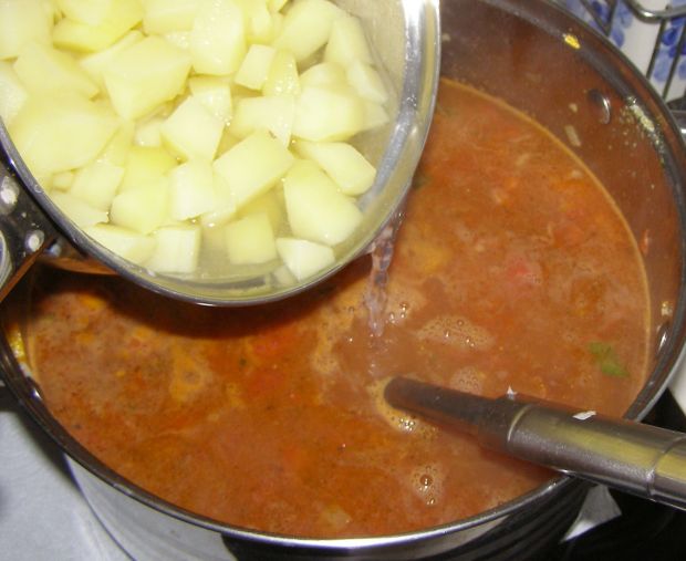 Pyszna zupa paprykowa,prosta,łatwa, bez mięsa