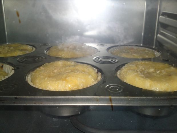 Rabarbarowe muffiny 