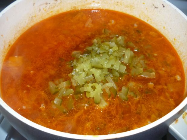 Rassolnik czyli zupa ogórkowa po rosyjska