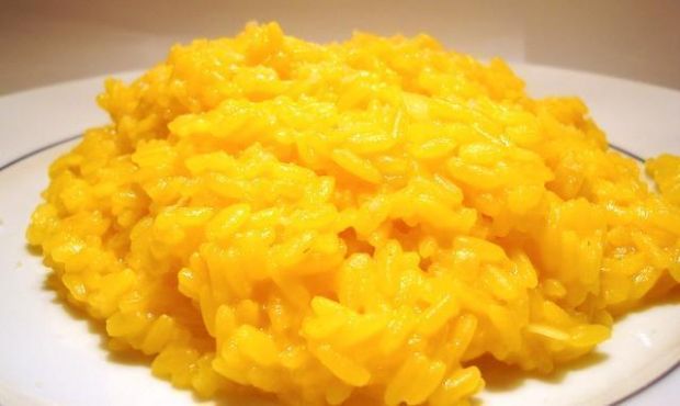 Risotto milanese.