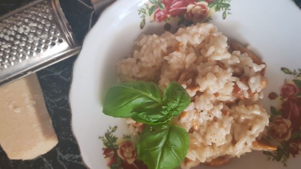 Risotto z kurkami