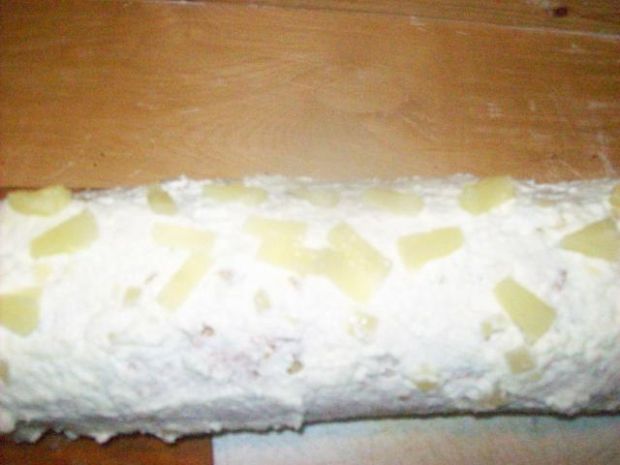 Rolada makowa z serem