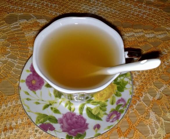 Rozgrzewająca herbata imbirowa