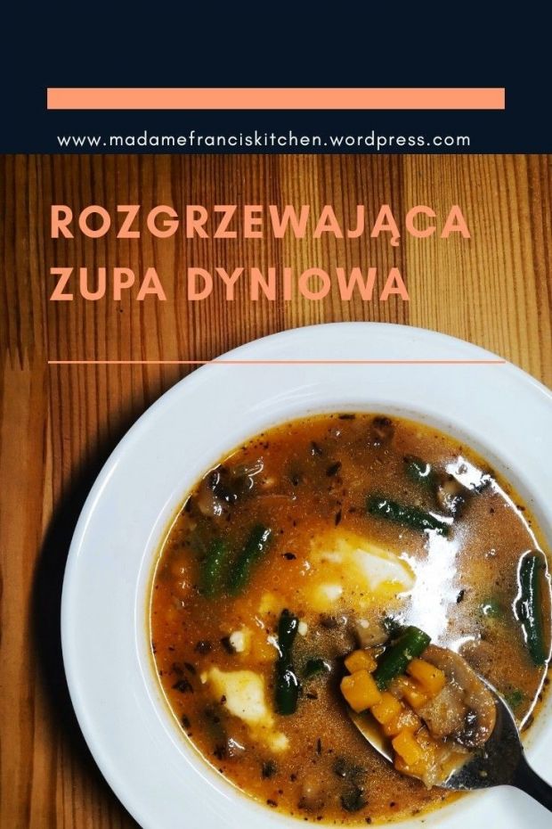 Rozgrzewająca zupa dyniowa