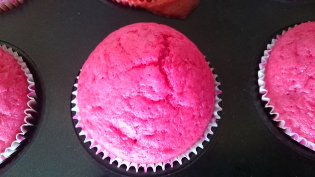 Różowe muffiny