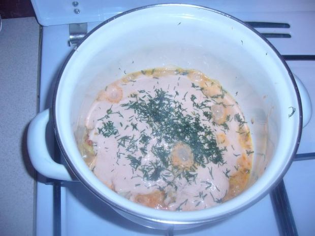 Ryba w curry w jogurtowym sosie 