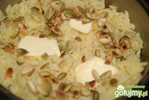 Ryż z pestkami dyni 