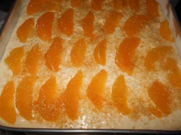 Ryżowy sernik z pomarańczami