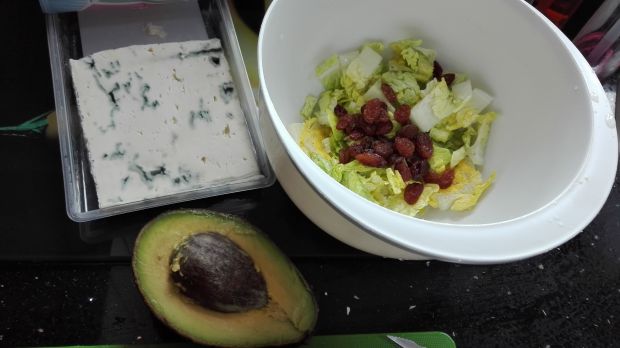Sałatka 11 Avocado-ser pleśniowy Dieta 1200 kalori