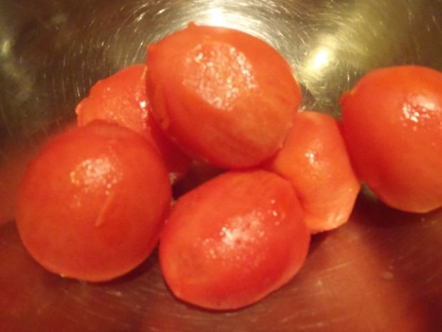 Sałatka pomidorowa z jajkiem