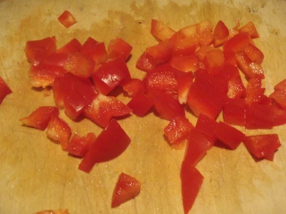 Sałatka z kolorowym makaronem tortellini