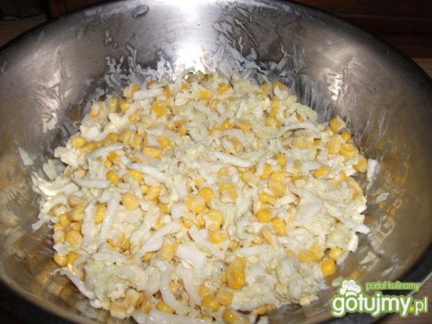 Sałatka z kukurydzą