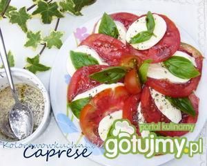 Sałatka z pomidorów (Caprese)
