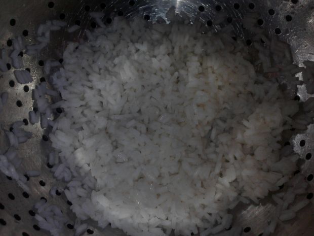 Sałatka z ryżem i porami