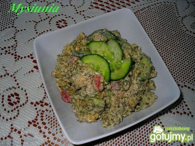 Salatka z ryżem szpiankowym