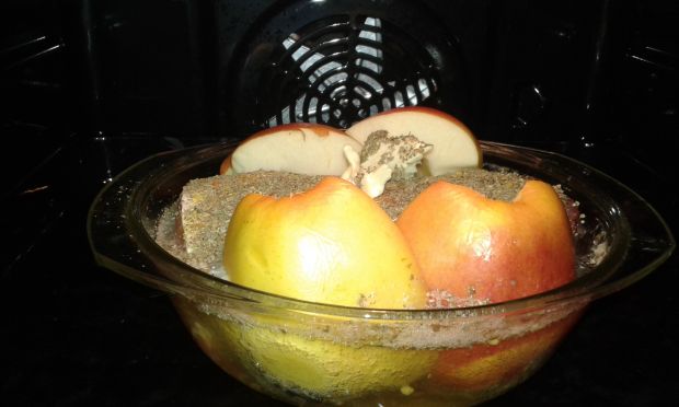 Schab pieczony w cydrze jabłkowym