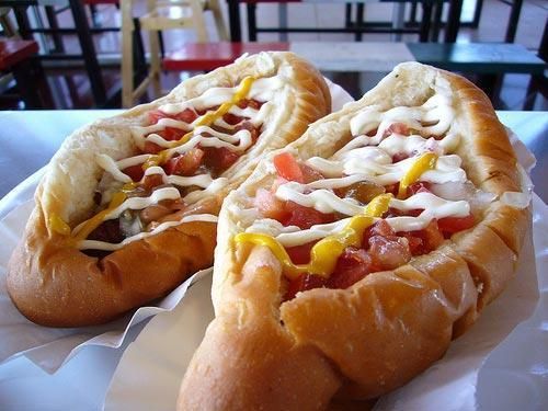 serowy hot dog xD