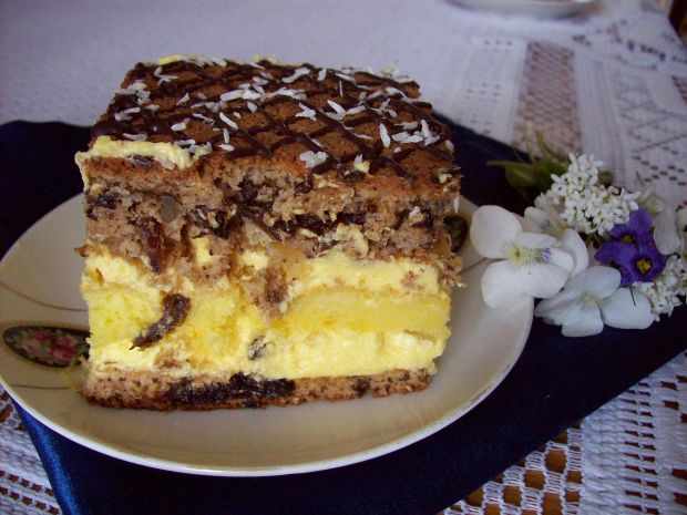 Śliwkowo- ananasowe ciasto