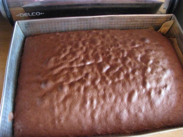 Smaczne ciasto czekoladowe