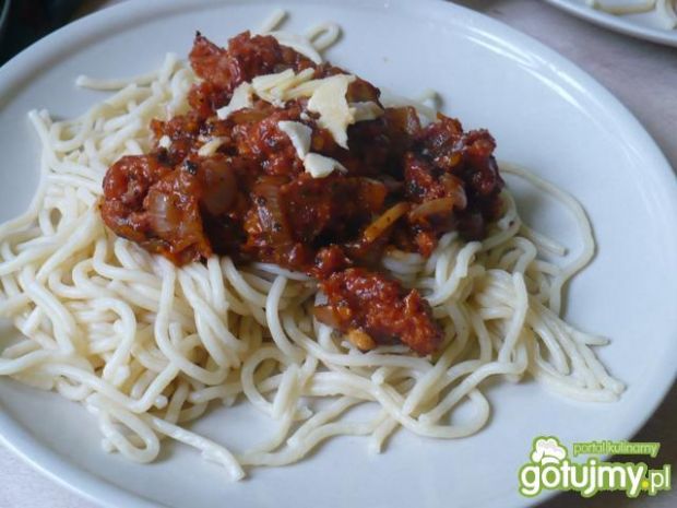 Spaghetti Bolognese wg olmanki