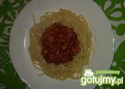 Spaghetti bolognese z ziołami