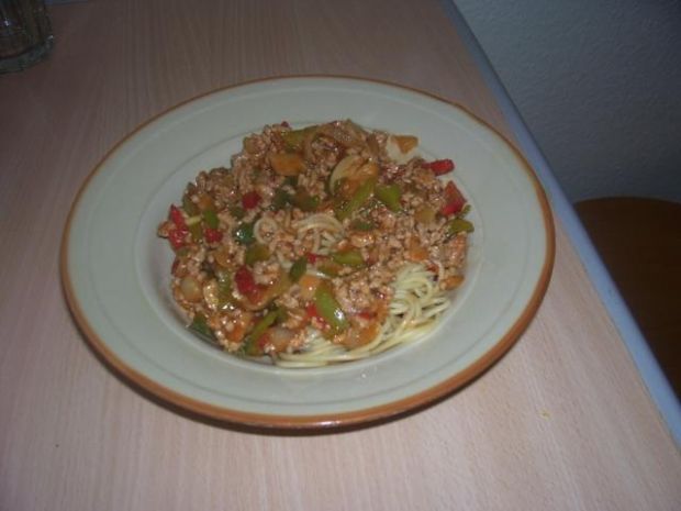 Spaghetti Bolonese - wersja rozbudowana