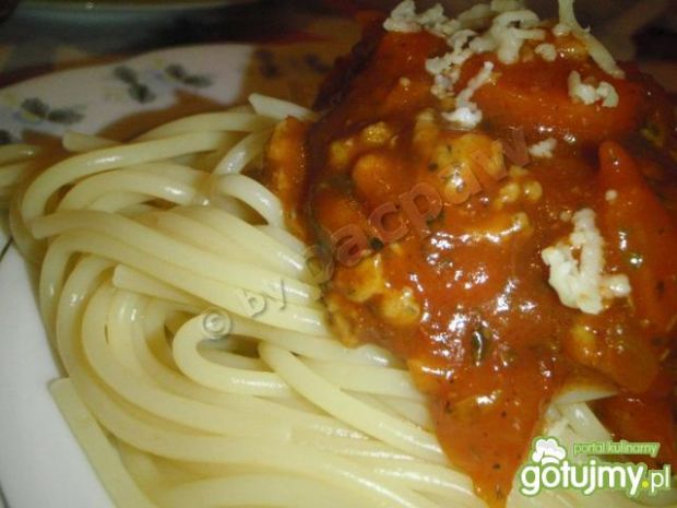 Spaghetti marchewkowe 
