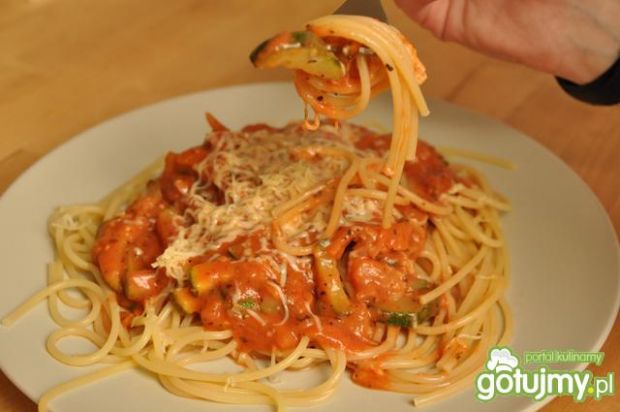 Spaghetti na bardzo szybko z Gorgonzolą