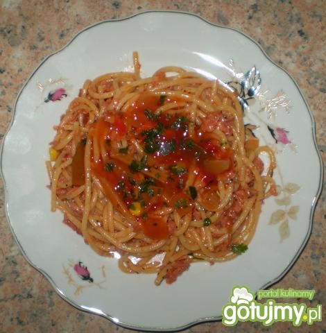 Spaghetti słodko-kwaśne 4