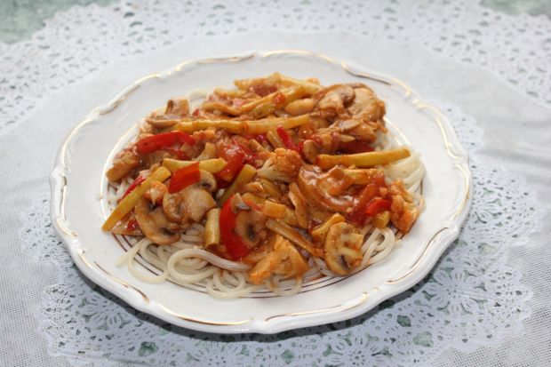 Spaghetti wegetariańskie 