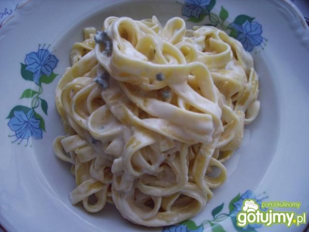 Spaghetti z blue cheese