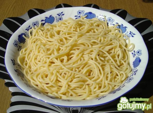 Spaghetti z Krewetkami i Parmezanem