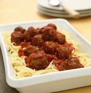 Spaghetti z pulpetami