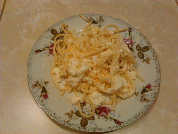 Spaghetti z serem
