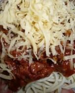 spaghetti z sosem bolońskim