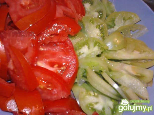 Surówka z zielonych pomidorów