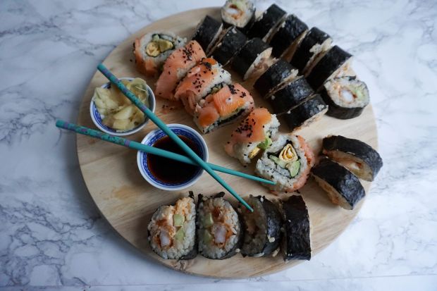 Sushi maki, hosomaki - zestaw 