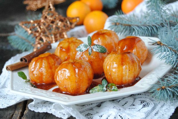 Świąteczny deser mandarynkowy