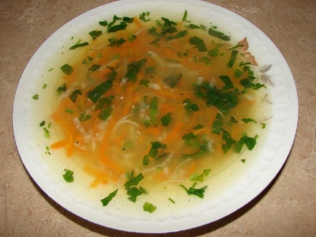 Szybka zupa z dodatkiem kaszy